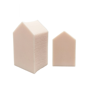 ฟองน้ำแต่งหน้ารูปสามเหลี่ยม SBR ปราศจากน้ำยาง ใช้สำหรับเกลี่ยรองพื้น เครื่องมือความงามเนื้อนุ่ม - Product Image 3