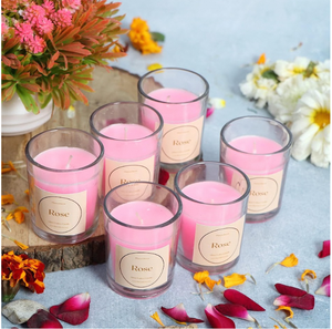 Wholesale Clear Glass Votive <b>Candle</b> <b>Gift</b> <b>Set</b> of 6 Scented Decorative <b>Candles</b> for Wedding Home Decor Party and Special <b>Gifts</b> - Product Image 2