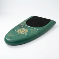 Planche de SUP gonflable en PVC, nouveau design tendance, avec système à 3 ailerons, planche de paddle portable