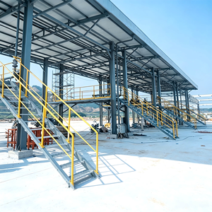 Piattaforma di Carico Superiore e Inferiore, Passerella Industriale in Acciaio per Terminal Ferroviario - Product Image 3