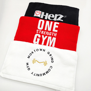 <span class=keywords><strong>Serviette</strong></span> de sport <span class=keywords><strong>personnalisée</strong></span> brodée, <span class=keywords><strong>broderie</strong></span> <span class=keywords><strong>personnalisée</strong></span>, 100% coton avec logo de salle de sport personnalisé - Product Image 3