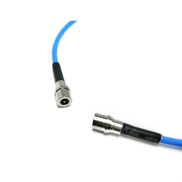 High Frequency QMA Male Plug to QMA Male Plug Coaxial Cable RG402 Wire Extension Pigtail RF Coax Cable Assembly