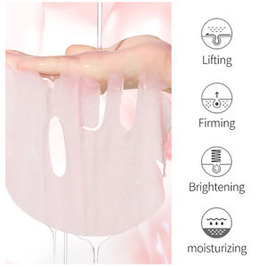 Straffende rosa Glashaut Vitamin B12 Beschichtung Lachs DNA PDRN Maske Kollagen Gesichts maskierung Blatt <span class=keywords><strong>Korea</strong></span> - Product Image 4