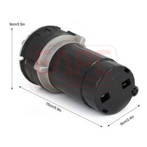 20260704 EAPC TZ-329 Kit Trombe Musicali Dixie Horn dei <span class=keywords><strong>Dukes</strong></span> of Hazzard 120dB con Compressore Rosso - Product Image 4