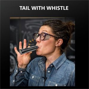 New Portable Lanterns ABS Material 7 <b>Work</b> Modes Type C Rechargeable <b>LED</b> Keychain Flashlights UV <b>Light</b> With Whistle for SOS - Product Image 3