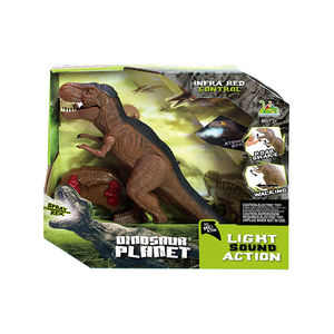 Vente chaude Enfants Jouets Éducatifs <span class=keywords><strong>T</strong></span>élécommande Pulvérisation Lumière Et Son <span class=keywords><strong>Petit</strong></span> <span class=keywords><strong>T</strong></span>-<span class=keywords><strong>Rex</strong></span> Dinosaure Jouets Avec Batterie - Product Image 1