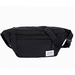 Sac banane multifonctionnel en toile, sac à bandoulière décontracté grande capacité, vente en gros - Product Image 6