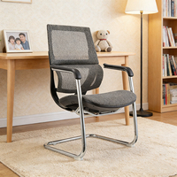 Chaise de bureau ergonomique contemporaine en maille avec système lombaire dynamique et actif pour usage domestique ou professionnel