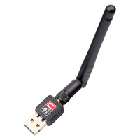 Adaptador WiFi USB 150M Antena LAN inalámbrica externa Tarjeta de red 2dbi 2,4G WI FI para PC portátil Dongle Wi-fi