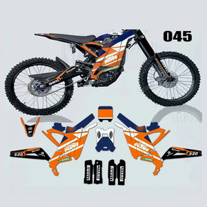 Size Personalized Dirt Bike Frame <b>Stickers</b> Light X Ultra Be for R Light <b>Bee</b> X <b>Stickers</b> Size Personalized Ultra Be Frame - Product Image 3