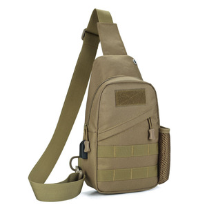 DFB801 Tactical Crossbody Chest <b>Pouch</b> Camouflage Oxford Cloth Waterproof Outdoor Single Shoulder Bag for <b>Men</b> - Product Image 2