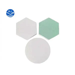 Sound insulation materials Fiber glass wool ceiling suspended acoustic ceiling panel