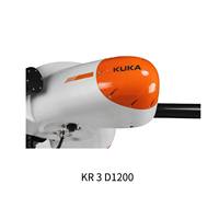 Robot Delta KUKA KR3 D1200, charge utile de 3 kg, portée de 1200 mm, cobot, robots parallèles avec PLC, boîte de vitesses, moteur, composant principal pour la palettisation