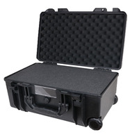 Grand étui de protection en plastique dur à roulettes avec roues pionnier xdj rx3 étui de transport pour cartes à collectionner
