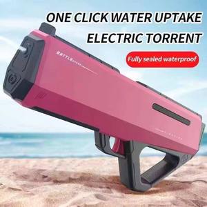 Pistolas de Agua para Adultos y Niños, Juguetes de Verano, Pistola de Agua Automática, Pistola de Agua Recargable de Gran Capacidad para Actividades al Aire Libre - Product Image 5