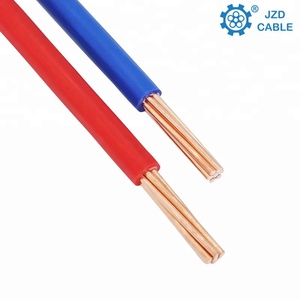 מכירה לוהטת חוטי חשמל 1.5mm 2.5mm 4mm 6mm יחיד ליבת כבל pvc חוט חשמלי נחושת חוט - Product Image 3