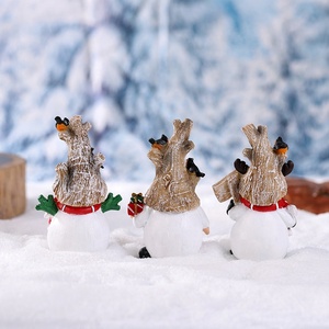 Source Factory Red Santa Claus & Snowman <b>Craft</b> Ornaments, Creative Gift for Home Decoration - Product Image 5