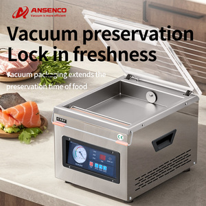 Electric Stainless Steel Automatic Small Desktop Supermarket Manufacturer Packaging Beef Fish Seafood <b>Vegetables</b> Vacuum Sealing - Product Image 5