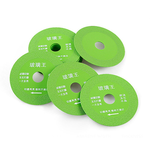 Hoja de sierra de diamante ultrafina verde, disco de corte de vidrio, hoja de sierra Circular de diamante soldado al vacío para corte de vidrio - Product Image 1