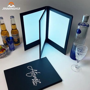 Nhà hàng cao cấp tùy chỉnh dễ dàng đóng cảm biến tự động dễ dàng thay đổi nội dung menu Led Nhiều mặt một mặt - Product Image 2