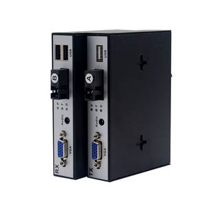 Extensor Transceptor VGA sobre Fibra de 1080P, Convertidor de VGA a Fibra Óptica de 20 km con Audio KVM USB - Product Image 6