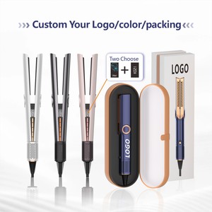 مكواة شعر واسعة تهتز رطب إلى مستقيم من ميسكي 3 في 1 بالأسنان - Product Image 4