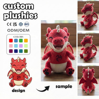 Peluche personnalisée OEM/ODM, jouet en peluche pour livre d'histoires, chien de roman fantastique, marchandises, peluche Guacamayo, jouets en peluche sur mesure