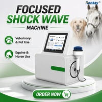 Appareil portable de thérapie par ondes de choc focalisées multi-profondeurs pour le soulagement de la douleur, machine vétérinaire de thérapie par ondes de choc pour les blessures sportives