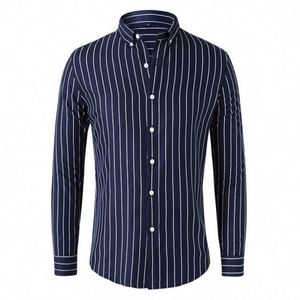Chemise à manches longues pour homme, à fleurs, vintage, printemps, 100% coton, style coréen, style japonais, coupe slim, J0073 - Product Image 4