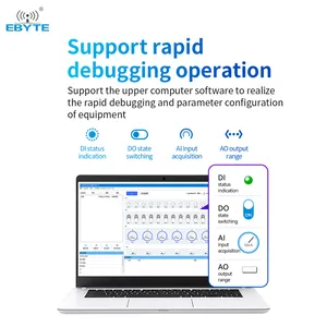 Ebyte M31-AXXX8000G Dp dağıtılmış I/O temel modüller RS485 RJ45 ana bilgisayarları satın alma kontrolü için Modbus TCP ve Modbus RTU desteği