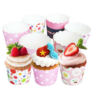 Mini Muffin Brown Cup Cake Cupcake Liners Vasos de <span class=keywords><strong>papel</strong></span> Cakeliner <span class=keywords><strong>Papel</strong></span> para hornear - Product Image 6