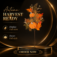 Décoration florale artificielle d'automne pour couronne de Thanksgiving, centre de table, décoration intérieure, fleurs en soie en gros