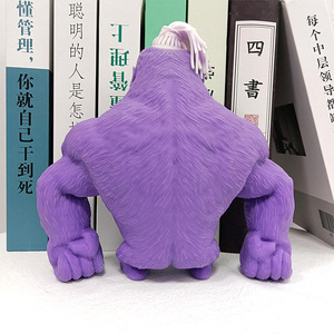 Juguete divertido para aliviar el estrés para niños y adultos, gorila creativo que se estira, juguete de deformación con saco de arena. - Product Image 5