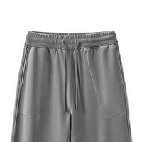 Pantalon de jogging ample pour homme, style américain, avec cordon de serrage, coupe large, décontracté, pour le sport et la course à pied
