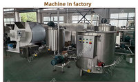 Ligne de production industrielle de dépose de chocolat, machine de fabrication et de refroidissement de barres chocolatées et de snacks au caramel
