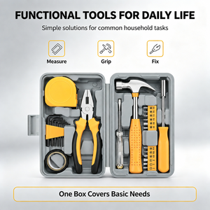 Ensemble <span class=keywords><strong>d</strong></span>'outils de 24 pièces, kit <span class=keywords><strong>d</strong></span>'outils à main de pointe pour les travaux <span class=keywords><strong>d</strong></span>'électricien et la maintenance des installations résidentielles - Product Image 2