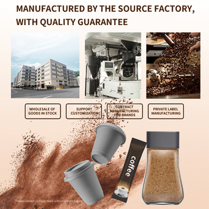 Polvo de café instantáneo liofilizado de alta calidad, última gran oferta para la <span class=keywords><strong>familia</strong></span> para la tienda de té con leche, embalaje de bolsita a granel disponible - Product Image 3