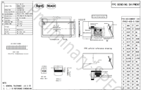 Écran TFT LCD automobile 8,8 pouces 1280x480 IPS LVDS 40 broches HX82102-A-LT 350 Nits pour affichage d'informations embarquées