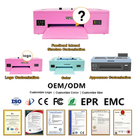 Impresora DTF A3 de Cama Plana Rollo a Rollo, Nueva Máquina de Impresión de Camisetas con Cabezal de Impresión 1390, Compatible con Epson, Garantía de 3 Años