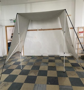 Alba 89008 # Telo per Caravan <span class=keywords><strong>Teramo</strong></span> UPF 50+ Tenda Parasole 5000mm con Pareti Laterali e Pali Autoportanti in Poliestere Oxford 150D Argento - Product Image 3
