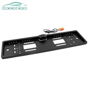 JDMotorsport88รถยุโรปใบอนุญาตจำนวนแผ่นย้อนกลับอัตโนมัติด้านหลังดูกล้อง12LED Universal CCD Night Vision - Product Image 1