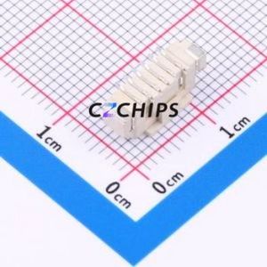 HCZZ0015G-6 Wire-to-Board Pin Header SMD,P=1.25mm Connector 1x6P 1.25mm Vertical Mount PicoBlade (MX 1.25) - Product Image 2