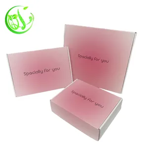 उच्च गुणवत्ता नालीदार कागज कस्टम शिपिंग गत्ते का डिब्बा विमान बॉक्स रंग बॉक्स पैकेजिंग गुलाबी उपहार बॉक्स