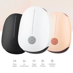 Masajeador de manos inalámbrico portátil con funciones de amasado y rodante Shiatsu vibrador Diseño de correa para el dedo - Product Image 4