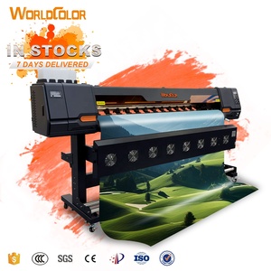 Printer <span class=keywords><strong>UV</strong></span> Inkjet Eco-Solvent 1.8m Single F1080 I3200 Double F1080 Head untuk Vinyl Banner, Kertas Digital, Komponen Inti Pompa - Product Image 3