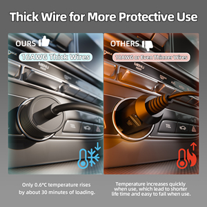 Starlink Mini 3M 12V-48V DC Câble d'alimentation pour chargeur de voiture robuste Cordon adaptateur pour installation en extérieur et sur véhicule - Product Image 3