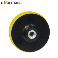 EVERTOOL Support de ponçage et de polissage rotatif à fixation par crochets, formulé avec de l'uréthane de qualité supérieure pour des performances fluides et une durée de vie prolongée