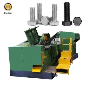 Automatic bolts thread rolling machine for making big long bolts M20-M40, length 50-500mm bolts machine manufacturer