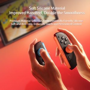 Wholesale Black 3 Pairs 6Pcs Thumb Grips <strong>Joystick</strong> Cap Analog Stick Cover <strong>for</strong> Nintendo Switch 2 Joy-Con - Product Image 5