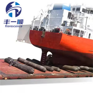 وسائد هوائية قابلة للنفخ من المطاط الطبيعي للإنقاذ البحري معتمدة من FLORESCENCE BV وحاصلة على شهادة ISO 14409، مناسبة لإطلاق القوارب في الموانئ وقابلة للتخصيص - Product Image 1